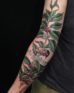 Coffee tree tattoo Coffee tattoos, Tattoos, Tree tattoo