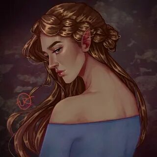 ArtStation - Elain Archeron (A Court of Thorns and Roses), u