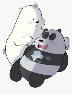 Transparent Panda Png Tumblr - Panda And Ice Bear, Png Downl