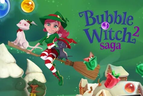 Игра Bubble Witch 2 Saga. Играть онлайн бесплатно