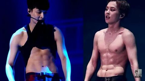 xiumin,lay,suho,sehun ❤... abs 😍 K-Pop Amino