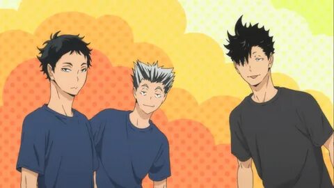 Haikyuu Season 2 - Kuroo Tetsuro, Akaashi Keiji and Bokuto K