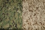 AOR camouflage comparisons Strike - Hold!