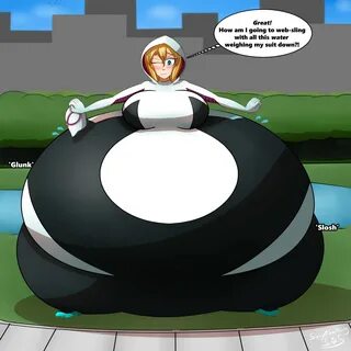 Gift: The Slosh-tastic Spider-Gwen by SongOfSwelling -- Fur 