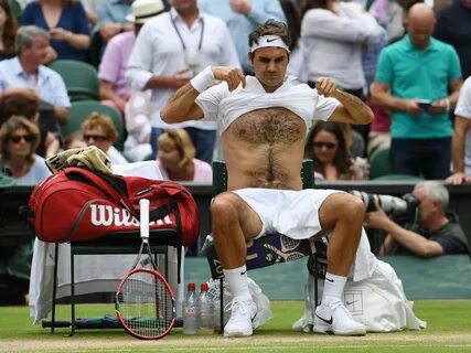 Paralympian saw Roger Federer naked in locker room and got f
