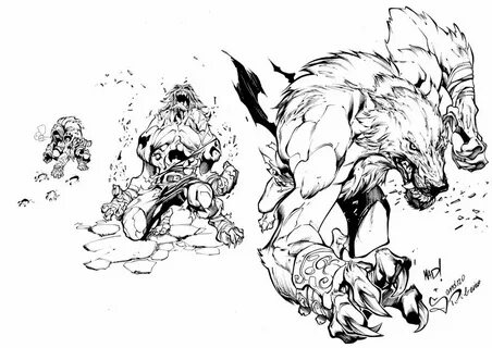 Werewolf Nigthwar Battle Chaser by Sandrotrs on DeviantArt C