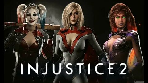 Best Female Injustice 2 Characters (DC Comics) - YouTube