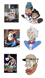 cuphead pip and dot Tumblr Arte de personajes, Juegos de art