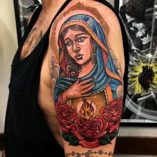 75 Inspiring Virgin Mary Tattoos Ideas & Meaning - Tattoo Me