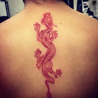 Pin by Gail Wilson on *c l a s s i c* Red dragon tattoo, Red