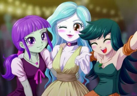 Eco-girls by uotapo.deviantart.com on @DeviantArt Dibujo, My Little Pony...