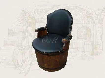 Табуреты и кресло "Бочка" - СМ Крона