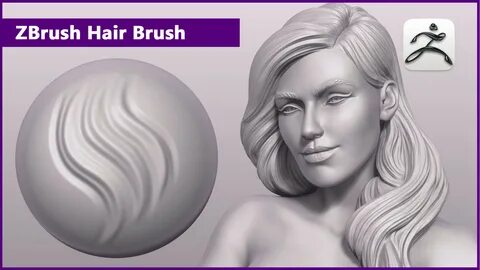 ArtStation - ZBrush Hair Brush Brushes