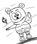 Coloring Pages For Kids Gummy Bear