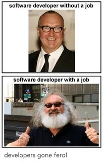 Software Developer Without a Job Software Developer With a J