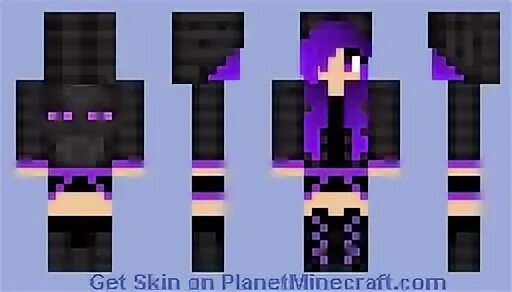 Ender Girl Minecraft Skin