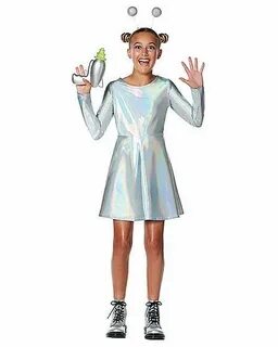 Tween Alien Dress - Spirithalloween.com Kids alien costume, 