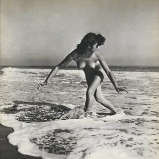 Dolores at the Beach - Vintage Nude