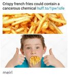 Crispy French Fries Could Contain a Cancerous Chemical Hufft