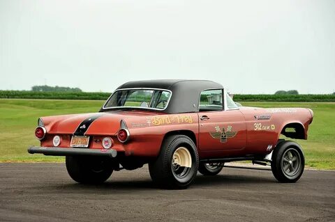 1955 Ford Thunderbird Gasser hot rod hotrod custom vehicle a