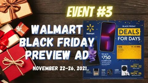 Walmart Black Friday Ad 2021 🎄 11/22-11/26 Online & In-Store