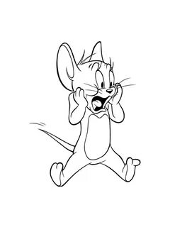 Free printable Tom and Jerry coloring pages for kids