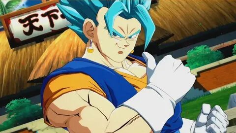 Dragon Ball FighterZ - Super Saiyan Blue Vegito Vs Battles G