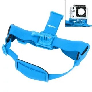 NEOpine GHS-2 Adjustable Action Camera Fixed Head Strap for 
