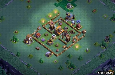 Builder Hall 4 BH4 top base v4 With Link 9-2019 - Clash of C