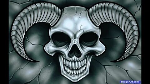 How to draw demon skull for beginners: impress your friends!