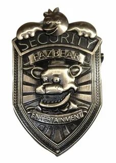 Five Nights at Freddy's Security 2 1/4 Inch Tall Metal Pin E