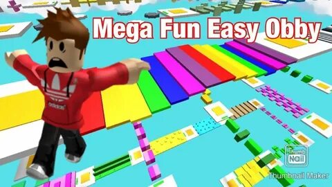 What happens when I play Mega Fun Obby!!! - YouTube