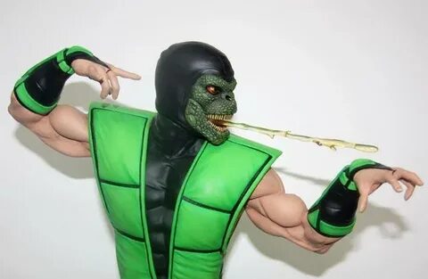 New Photo From Ultimate Mortal Kombat 3 Reptile Statue - The