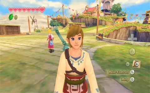HD screenshots of Zelda: Skyward Sword