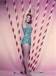 Sherry Jackson with straws - 24 Femmes Per Second