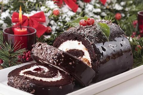 Christmas Yule Log with Free Dubai Delivery Yule log recipe,