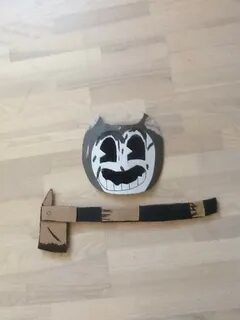 Sammy's mask and axe! Bendy and the Ink Machine Amino