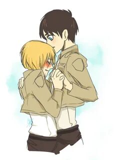 Armin x Eren, Eremin, attack on titan, AOT, SNK Атаке титано