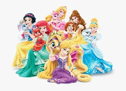 Disney Princesses Png - Princesas Disney Palace Pets, Transp