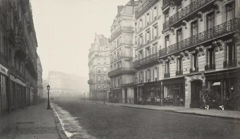 File:Charles Marville, Boulevard Saint-Germain, ca. 1853–70.