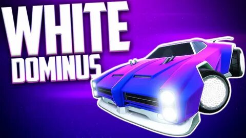 NEW* TITANIUM WHITE DOMINUS Car Designs! Rocket League 🔥 - Y