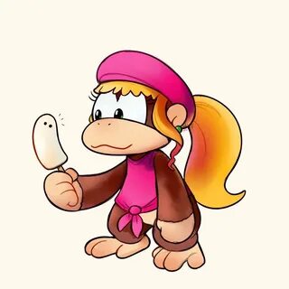 ❄ Merrycrumble ❄ в Твиттере: "Dixie Kong considers Boonana.