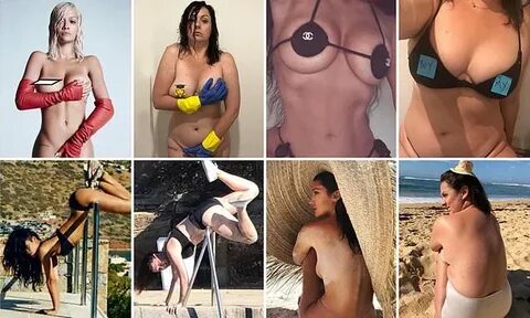 Celeste Barber who parodies celebrities' sexy photoshoots cl