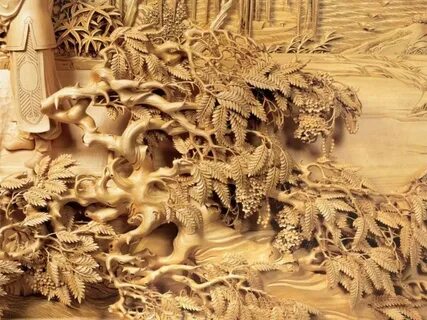 Резьба по дереву. Это что-то невероятное! Wood carving art, 