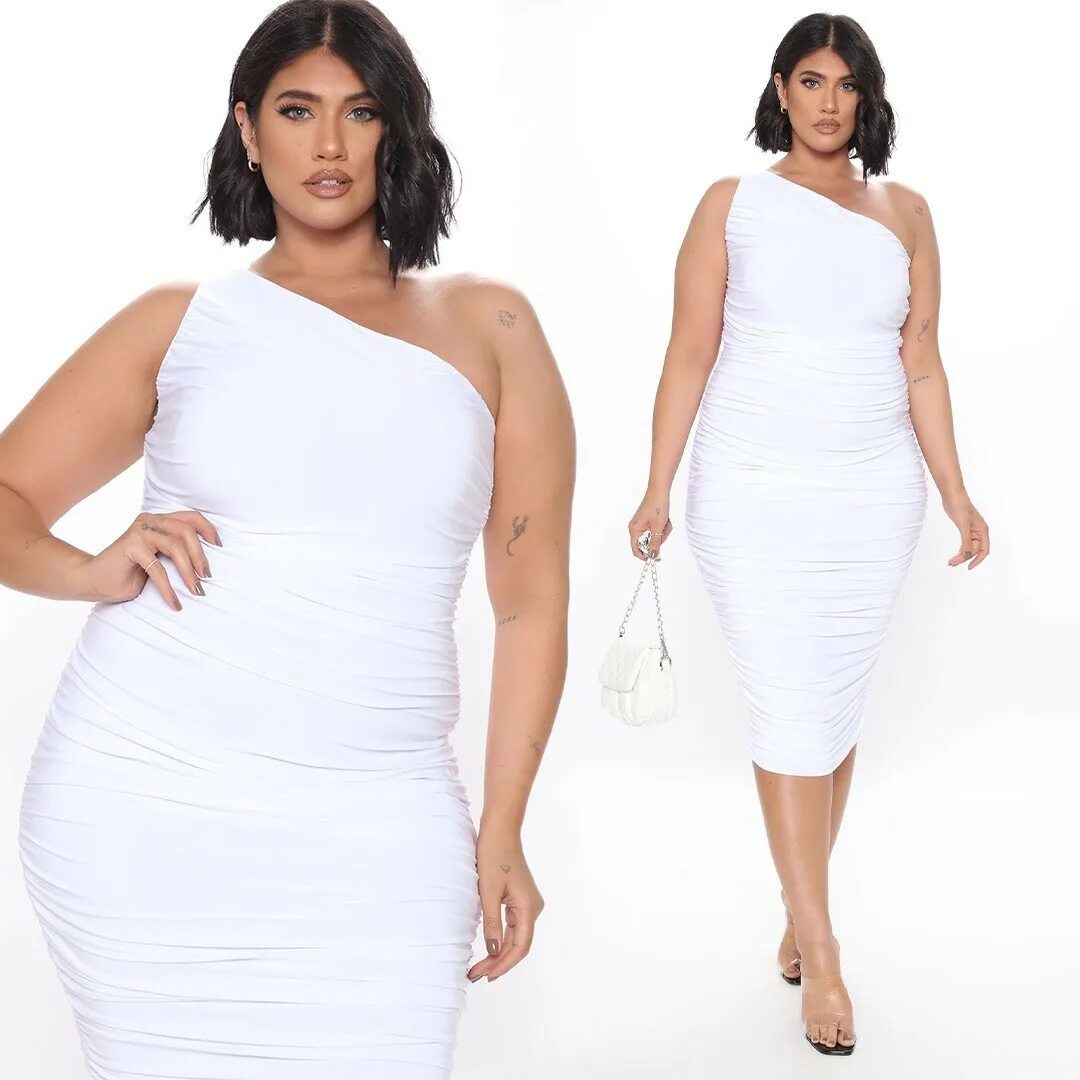 Fashion Nova Curve ™ в Instagram: «Crisp White Dresses For Your Wardrobe 💋...