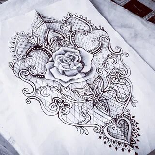 Unique Lace Tattoo Drawings Related Keywords & Suggestions -