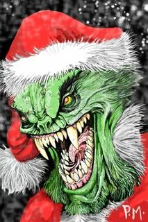 The Real Grinch Scary christmas, Creepy christmas, Grinch