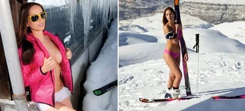 La vidéo du shooting photo sexy et dénudé de la skieuse liba