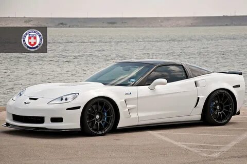 Chevrolet Corvette C6 ZR1 White HRE P43S Satin Black Flickr