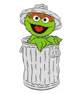 Oscar The Grouch Cartoon Drawing